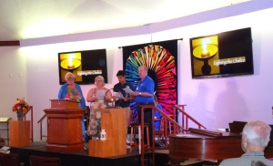 Lighting the Chalice
