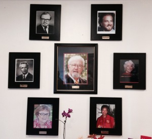 "Our wall of ministers"